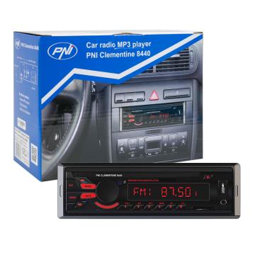 Radio MP3 player auto PNI Clementine 8440, 4x45W, 12V, 1 Din de la Auto Care Store Srl