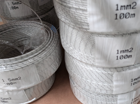 Cablu electric rezistent la temperatura cu fibra de sticla de la Caldor Heat &Engineering Srl