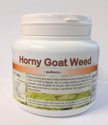 Supliment alimentar Iarba caprei - Horny goat weed, pulbere de la Biovicta