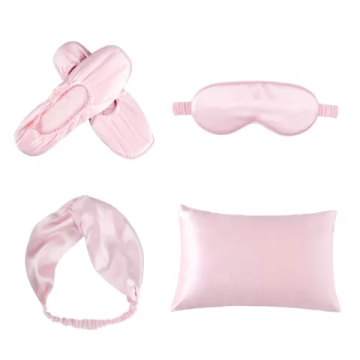 Set matase Mulberry, Baby Pink Luxury Anis Silk de la Luxury Anis Srl