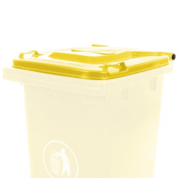 Capac galben pentru container de gunoi de 240 litri de la Leziter Kft.