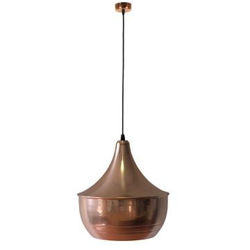 Lustra vintage din cupru CS01CO, finisaj rustic de la Baralchim Srl