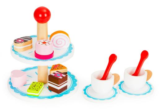 Jucarie Set tort din lemn