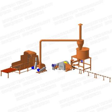 Linie brichetare rapita-paie, brichete 500-700 kg/ora
