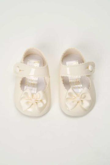 Pantofi botez B 604 - ivoire