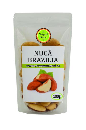Nuca de Brazilia cruda 100 gr de la Natural Seeds Product SRL