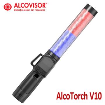 Alcooltest cu testare pasiva fara mustiuc AlcoTorch V10