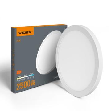 Plafoniera LED Videx DL6R 24W, 2500 lm, CCT Selectabil