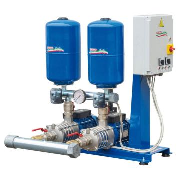 Grup de pompare 2xRSX 2-6 H=54m Q=9,6m3/h 0,75kW+0,75kW 400V de la Rodomar International Srl