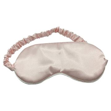 Masca pentru dormit din matase naturala Mulberry, Champagne de la Luxury Anis Srl