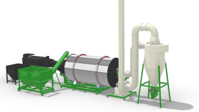 Uscator rotativ cereale si paie seria SPB30-Agro de la Agro Bio Brichet Energy Solutions Srl