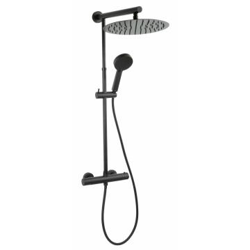 Coloana dus Trevi Black cu baterie termostatata de la Store Dolphin Srl