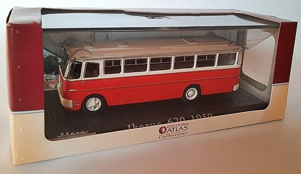 Macheta autobuz Ikarus 620 1959 scara 1:72