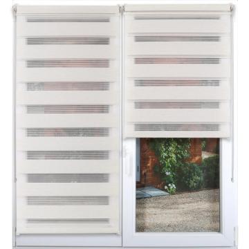 Rulou zebra 75x180 cm - crem compozitie polyester | jaluzele de la URBANIX SRL