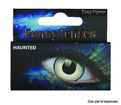 Accesorii petrecere halloween Lentile contact Haunted 58332 de la Hobbyplanet Romania