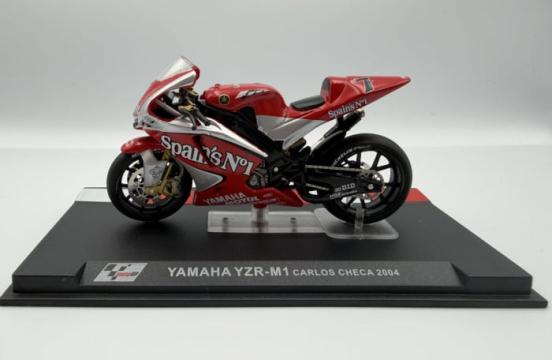 Macheta motocicleta Yamaha YZR-M1 Carlos Checa Moto GP 2004 de la Hobbyplanet Romania
