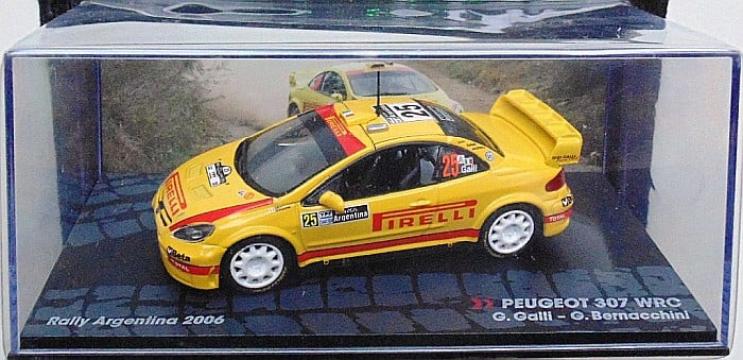 Macheta Peugeot 307 WRC Raliul Argentinei 2006, 1:43