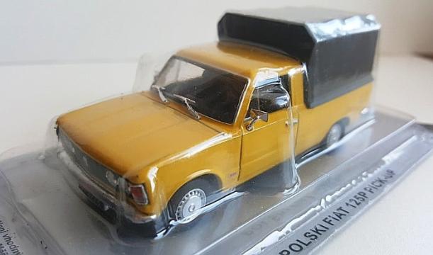 Macheta Polski Fiat 125p pickup, 1:43 Altaya