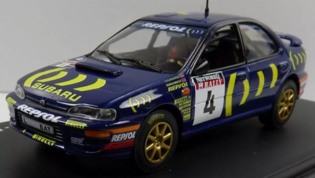 Macheta Subaru Impreza 4 1995, Scara 1:43, Atlas Collection