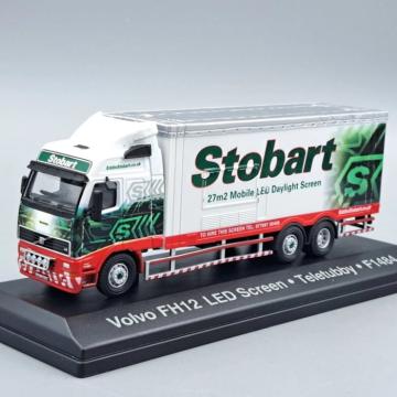 Macheta Volvo FH 12 Box Van Stobart 1:76 de la Hobbyplanet Romania