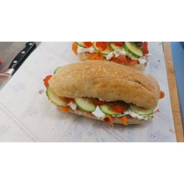 Bocadillo 8 - cu salmon (trucha) Bio