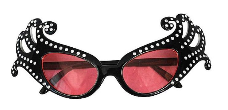 Ochelari petrecere cu imitatie diamante de la Hobbyplanet Romania