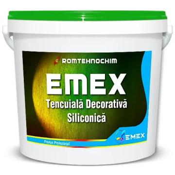 Tencuiala decorativa siliconica Emex de la Romtehnochim Srl
