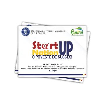Placute Start Up Nation 2024, 2 bucati/set de la La Print