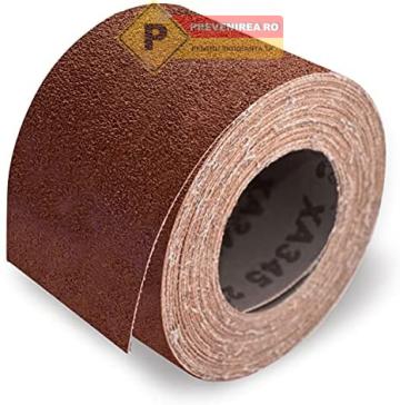 Banda antialunecare maro premium - durabilitate si protectie