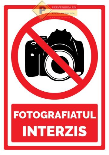 Indicator Fotografiatul Interzis