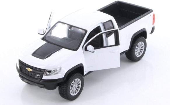 Jucarie Masinuta Metalica Chevrolet Colorado ZR2 2017 alb de la Hobbyplanet Romania