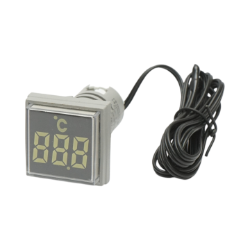 Indicator digital temperatura cu sonda LED alb 220V/380V AC