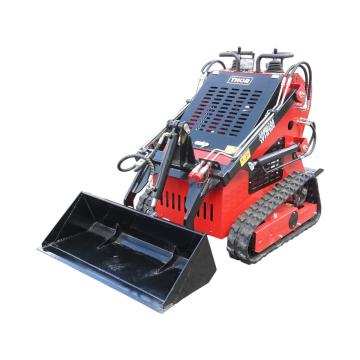 Mini incarcator frontal pe senile, motor benzina 15CP, 420cc de la Gold Smart Engine Srl