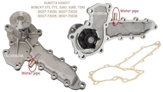 Pompa apa Kubota V2003T, V2003-T-E2B, Bobcat 371, 773, S160 de la Roverom Srl
