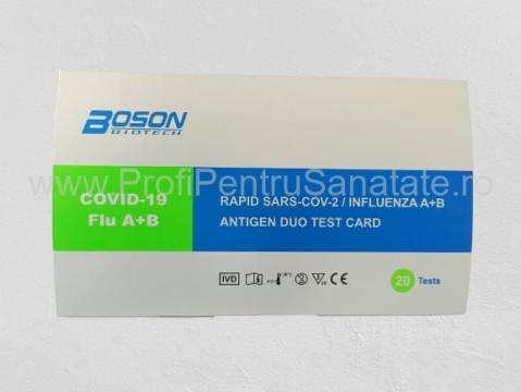 Test Combo Boson pentru depistarea virusilor SARS COV-2 de la Profi Pentru Sanatate Srl