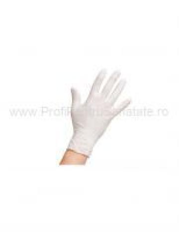Manusi din latex nepudrate L de la Profi Pentru Sanatate Srl