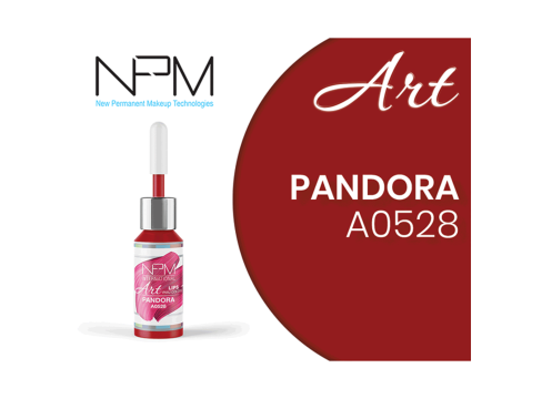 Pigment buze micropigmentare NPM Art Pandora 12ml de la Visagistik