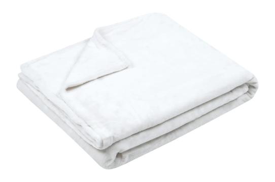 Patura Doudou 180X220 cm, culoare Alb, 100% poliester de la URBANIX SRL