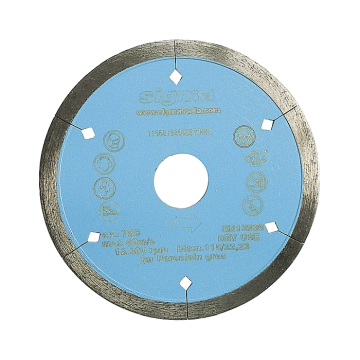 Disc diamantat Sigma Art 75 C 115 mm sector inchis