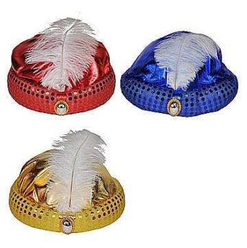 Accesoriu party Turban harem - culoare albastru de la Hobbyplanet Romania