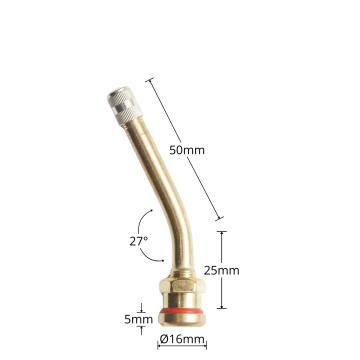 Valva roata camion tubeless 75mm V3-20-7 de la Gold Smart Engine Srl