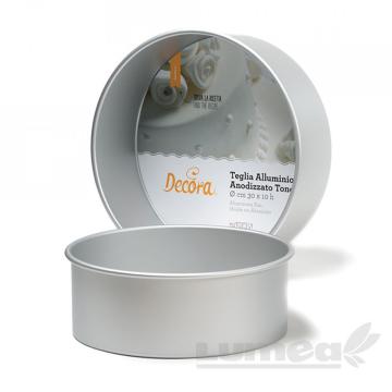 Forma de copt din aluminiu rotund, 25x10 cm - Decora de la Lumea Basmelor International Srl