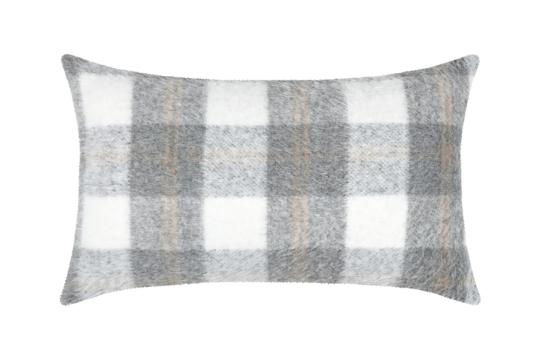 Perna decorativa Gresy 30X50 cm, culoare gri, 100% poliester de la URBANIX SRL