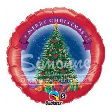 Balon folie Merry Christmas de la Simonne