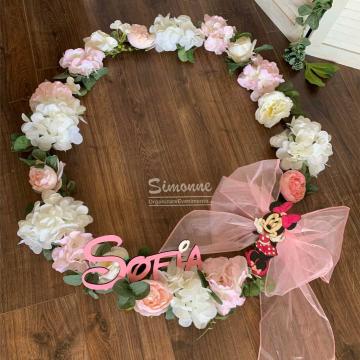 Decor cristelnita personalizat, Minnie Mouse de la Simonne
