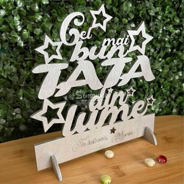 Placuta personalizata cadou Cel mai bun Tata