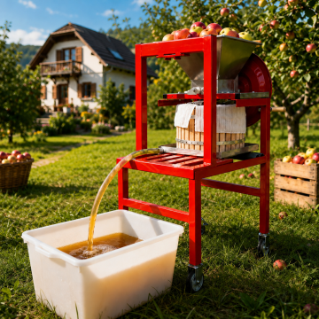 Presa hidraulica cu moara integrata pentru suc natural de la Ramsa Mach Distribution Srl