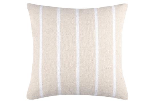 Perna decorativa St Trop 50X50 cm, culoare alb, 100% bumbac de la URBANIX SRL