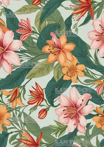 Vafa tort A4 Floral 2 - Lumea