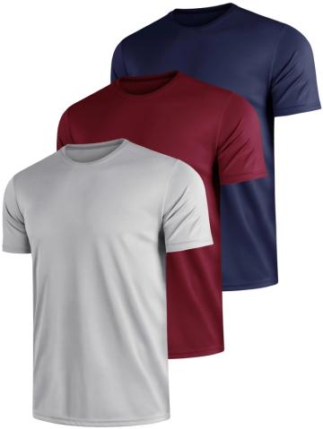 Tricouri subtiri pentru barbati, cu maneca scurta, 3 piese de la Molifag Srl